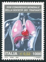 N°2446-2000-ITALIE-CONGRES SUR LES TRANSPLANTATIONS-1000L