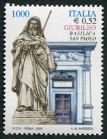 N°2403-2000-ITALIE-SAINT PAUL ET PORTE SAINTE-1000L