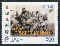 N°2404-2000-ITALIE-SPORT-RUGBY-TOURNOI DES 6 NATIONS-800L