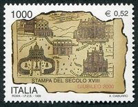 N°2394-1999-ITALIE-PELERINS SE RENDANT AUX 4 BASILIQUES-1000