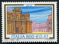 N°2362-1999-ITALIE-SITES-LECCE-PLACE DE LA CATHEDRALE-800L