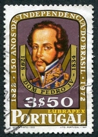 N°1167-1972-PORT-150E ANNIV INDEPEND BRESIL-DOM PEDRO 4-3E50