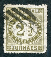 N°0050-1876-PORT-POUR JOURNAUX-2R1/2-OLIVE
