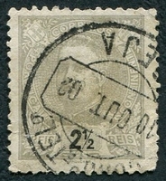 N°0124-1895-PORT-CHARLES 1ER-2R1/2-GRIS