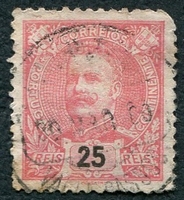 N°0131-1895-PORT-CHARLES 1ER-25R-ROSE