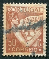 N°0538-1931-PORT-LES LUSIADES-50C-BRUN