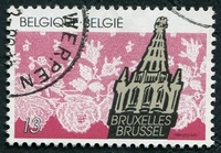 N°2317-1989-BELGIQUE-DENTELLE DE BRUXELLES-13F