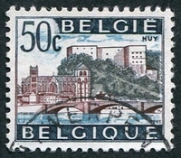 N°1352-1965-BELGIQUE-HUY-50C
