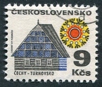 N°1838-1971-TCHECOS-EGLISE DE TURNOVSKO-9K