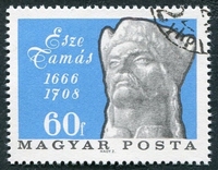 N°1860-1966-HONGRIE-TAMAS ESZE-60FI