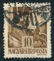 N°0619-1943-HONGRIE-ANDRAS HADIK-10FI-BRUN