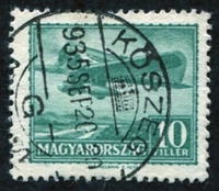 N°0026-1933-HONGRIE-AVION JUSTICE FOR HUNGARY-10FI-VERT