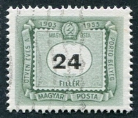 N°0205-1953-HONGRIE-24FI-VERT