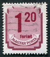 N°0180-1946-HONGRIE-1FO20-ROSE LILAS