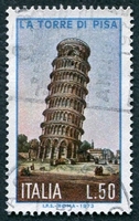 N°1151-1973-ITALIE-LA TOUR DE PISE-50L