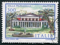 N°1513-1981-ITALIE-VILLA PIGNATELLI-NAPLES-300L