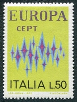 N°1099-1972-ITALIE-EUROPA-50L