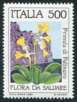 N°1659-1985-ITALIE-FLORE-PRIMEVERES-500L