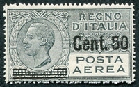 N°010-1927-ITALIE-VICTOR EMMANUEL III-50C S 60C-GRIS