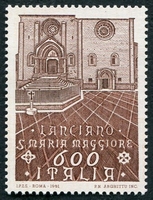 N°1914-1991-ITALIE-EGLISE STE MARIE MAJEURE-LANCIANO-600L