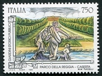 N°2133-1995-ITALIE-JARDINS-PARC ROYAL-CASERTA-750L