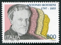 N°2259-1997-ITALIE-ANTONIO ROSMINI-PHILOSOPHE-800L