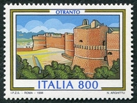 N°2293-1998-ITALIE-VUES-CHATEAU D'OTRANTO-800L