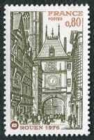 N°1875-1976-FRANCE-VIELLE VILLE DE ROUEN-80C