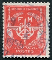N°12-1946-FRANCE-SANS VALEUR-ROUGE