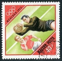 N°2236-1972-HONGRIE-SPORT-JO DE MUNICH-FOOTBALL-40FI