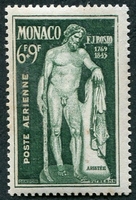 N°0029-1948-MONACO-ARISTEE-6F+9F-VERT