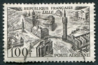 N°0024-1949-FRANCE-VUE DE LILLE-100F