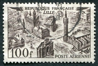 N°0024-1949-FRANCE-VUE DE LILLE-100F