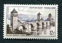 N°1039-1955-FRANCE-PONT VALENTRE CAHORS