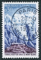 N°1454-1965-FRANCE-TUNNEL ROUTIER MONT BLANC-30C