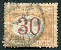 N°08-1870-ITALIE-30C-ORANGE ET CARMIN