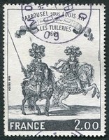 N°1983-1978-FRANCE-CARROUSEL SOUS LOUIS XIV-2F