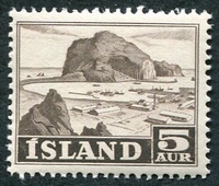 N°254-1954-ISLANDE-ILE DE VESTMANNAEYJAR-5A-SEPIA
