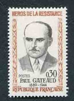 N°1290-1961-FRANCE-PAUL GATEAUD