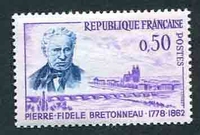 N°1328-1962-FRANCE-DOCTEUR BRETONNEAU