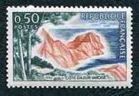 N°1391-1963-FRANCE-COTE D AZUR VAROISE