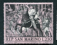 N°0724-1968-SAINT MARIN-BATAILLE DE SAN ROMANO-230L