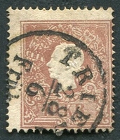 N°0015-1858-AUTRICHE-FRANCOIS JOSEPH 1ER-10k-BRUN