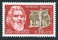 N°1552-1968-FRANCE-PAUL PIERRE ROUX