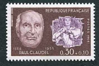 N°1553-1968-FRANCE-PAUL LOUIS CHARLES CLAUDEL