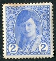 N°01-1913-BOSNIE H-JEUNE FILLE BOSNIAQUE-2H-OUTREMER