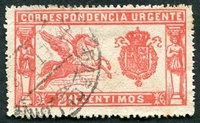 N°001-1905-ESPAGNE-PEGASE-20C-ROUGE VIF