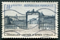 N°0988-1954-FRANCE-GRILLE ENTREE CHATEAU DE VERSAILLES-18F