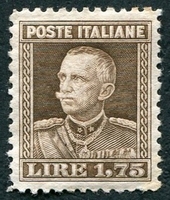 N°0200-1927-ITALIE-VICTOR EMMANUEL III-1L75-BRUN