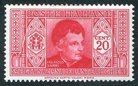 N°0285-1932-ITALIE-SARPI-20C-ROSE/ROUGE